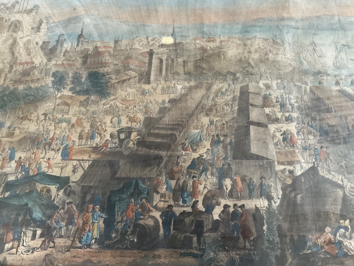 Stunning 18th-century Beaucaire Fair Print-photo-1