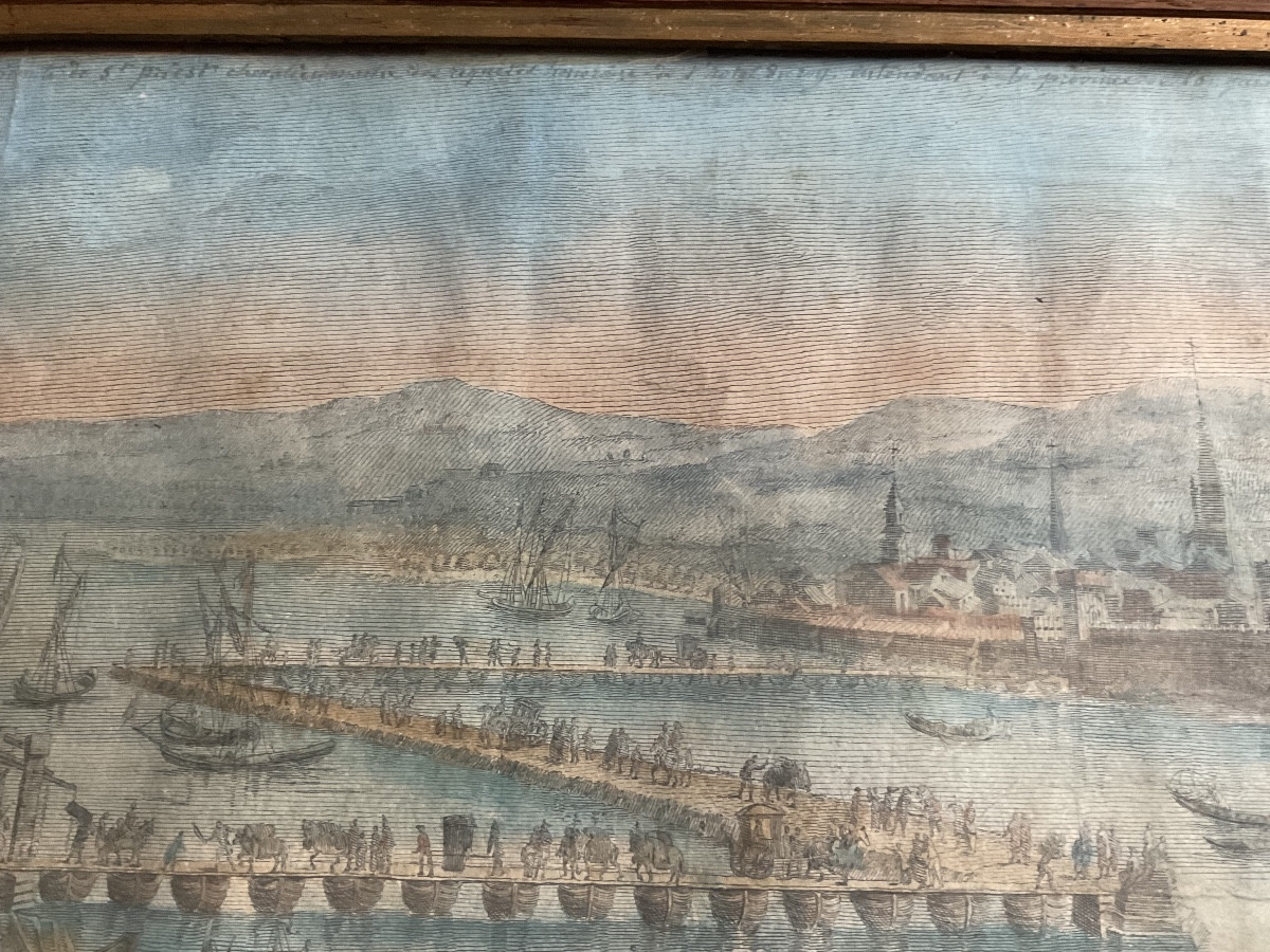 Stunning 18th-century Beaucaire Fair Print-photo-4