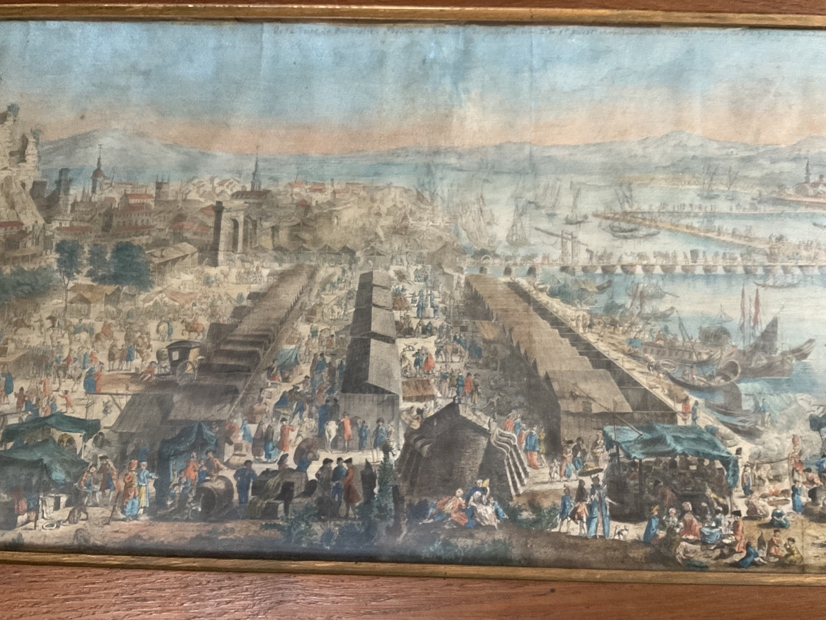 Stunning 18th-century Beaucaire Fair Print-photo-6