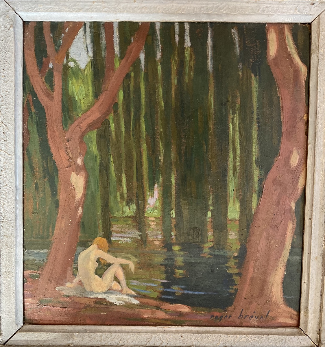 Nu au saule pleureur par Roger Breval-photo-3