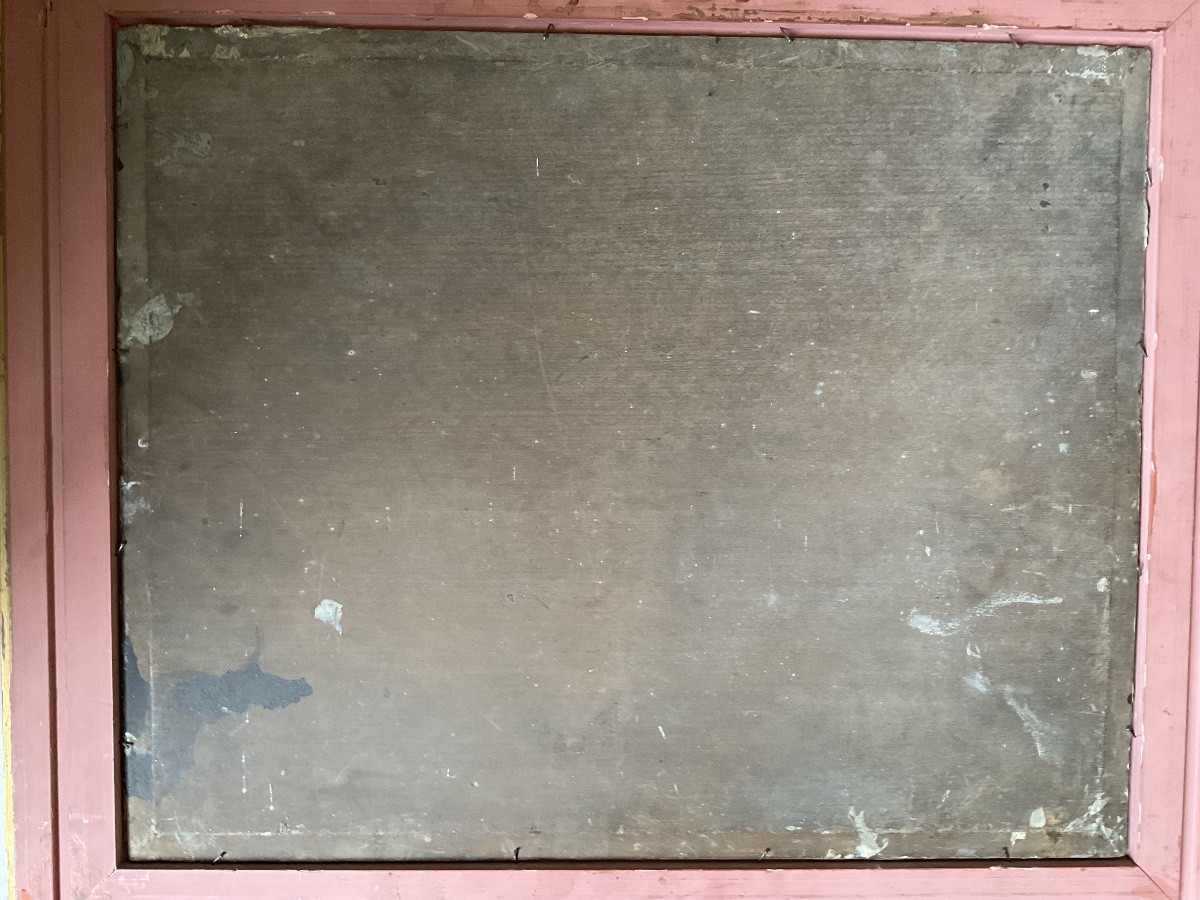 Very Impressionistic Panel By Louis Braquaval-photo-1