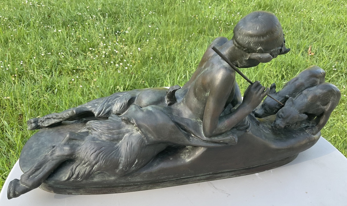 Bronze grand modèle de Fremiet fonte Barbedienne-photo-2
