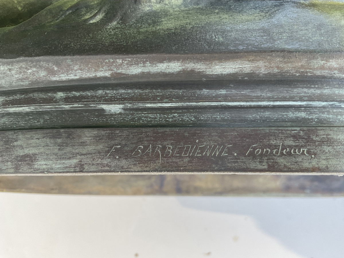 Bronze grand modèle de Fremiet fonte Barbedienne-photo-5