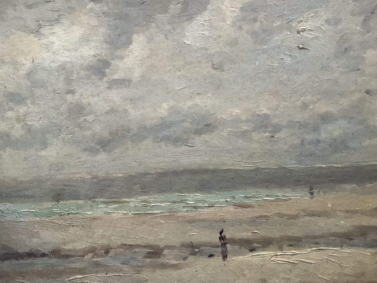 Edmond Petitjean bord de plage-photo-1