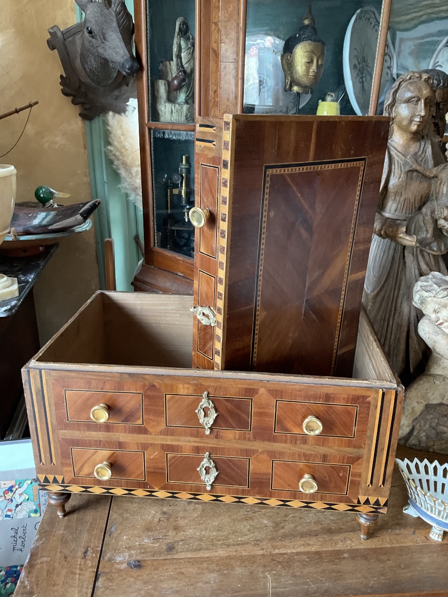 Commode coffre de maitriseLouis XVI-photo-2