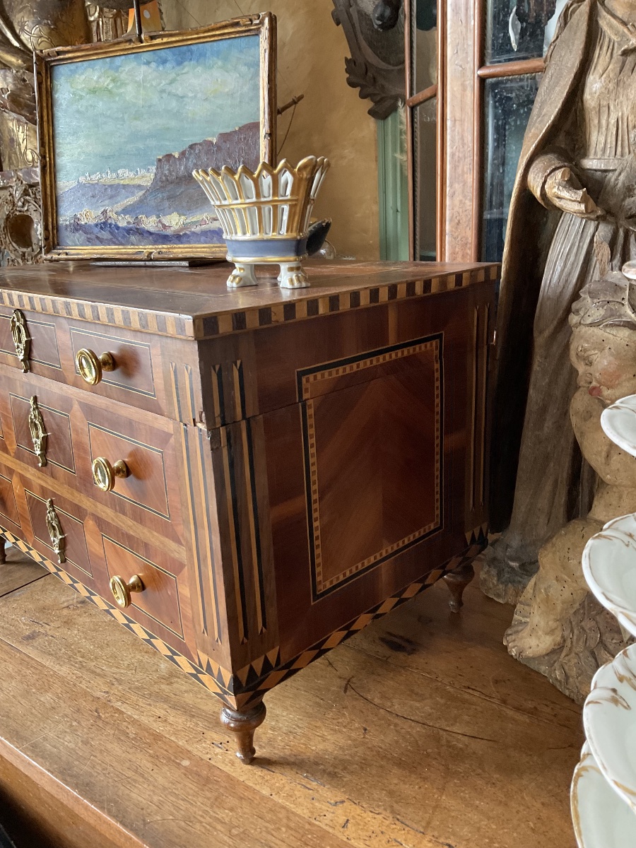 Commode coffre de maitriseLouis XVI-photo-4