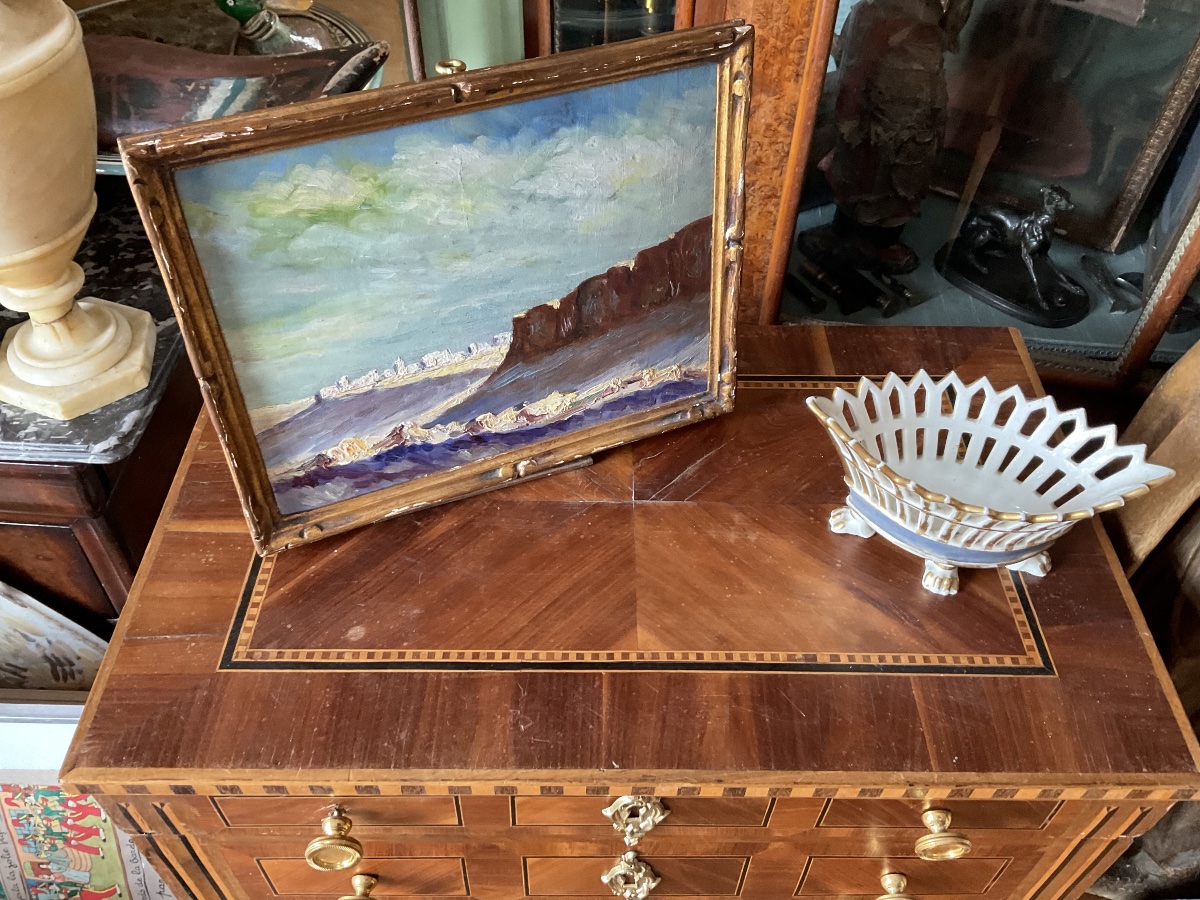 Commode coffre de maitriseLouis XVI-photo-1