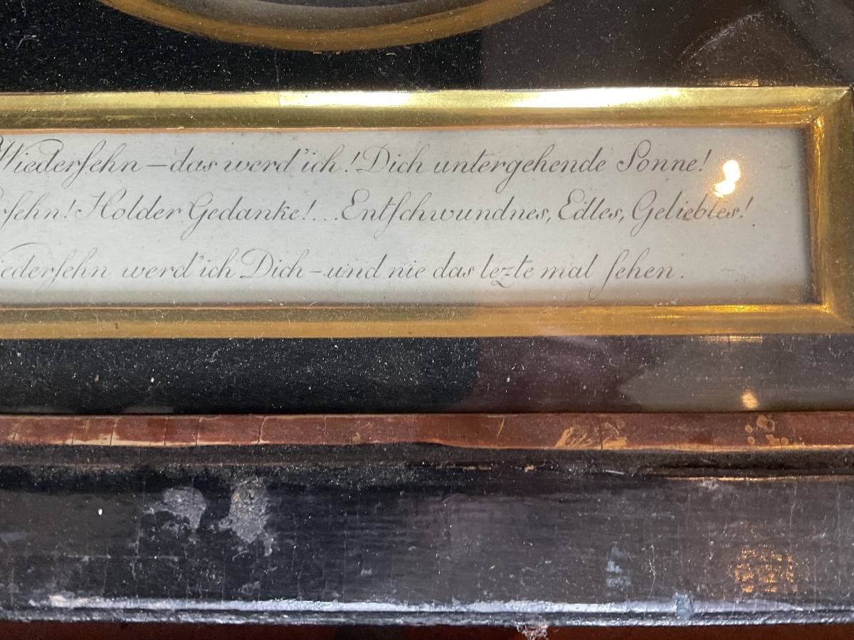 Amazing Pair Of Frames With Engraving And Text In German-photo-4