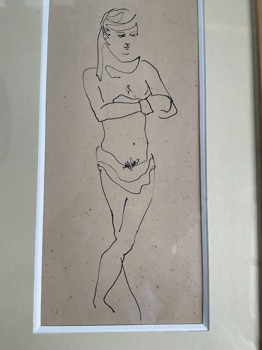 Drawing By Christian Bérard-photo-4