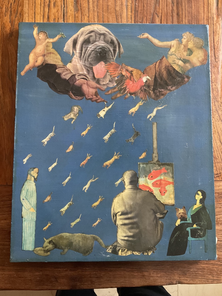 Collage On Canvas-photo-2