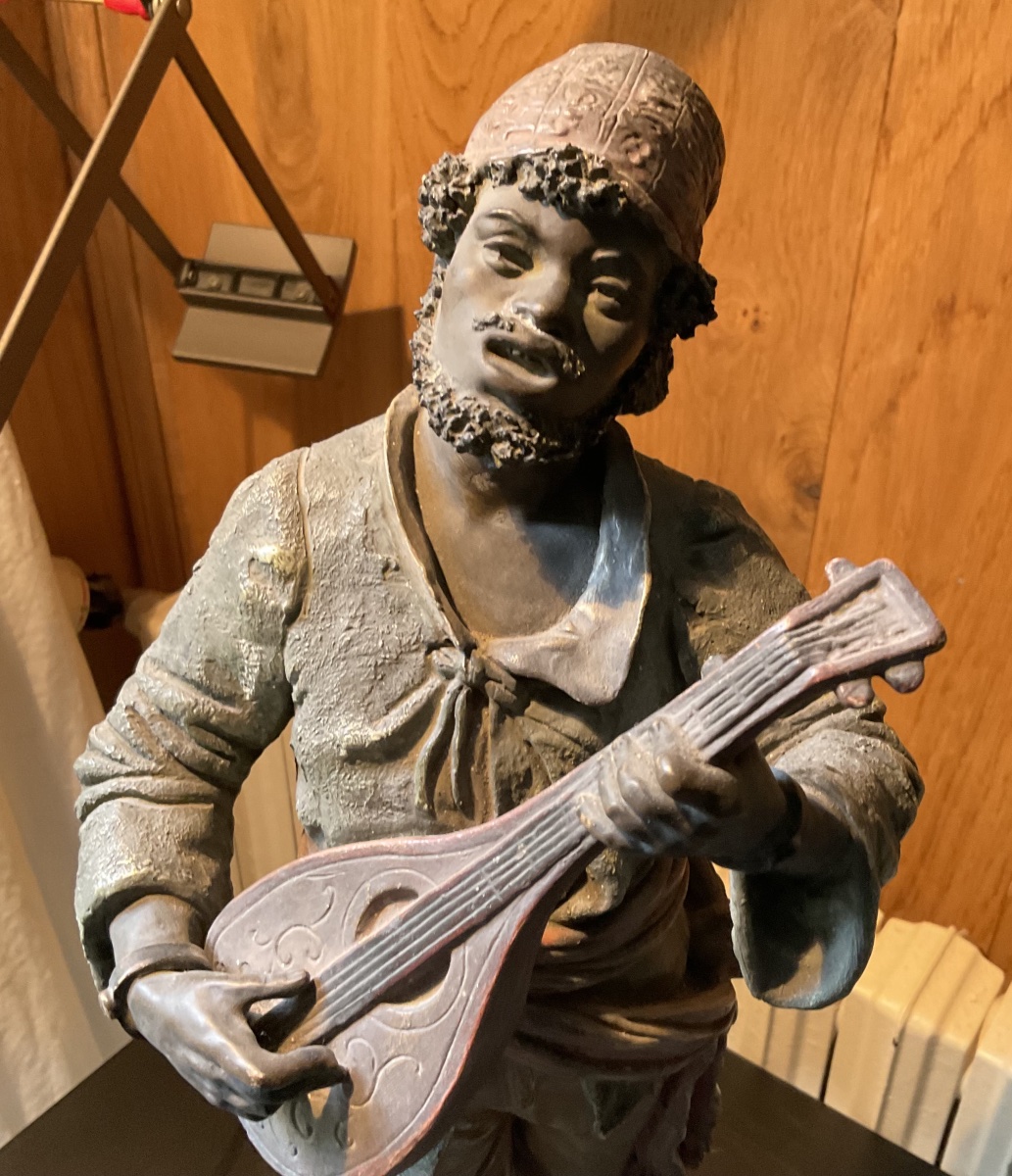 Joueur Deoud Orientalist Terracotta-photo-1