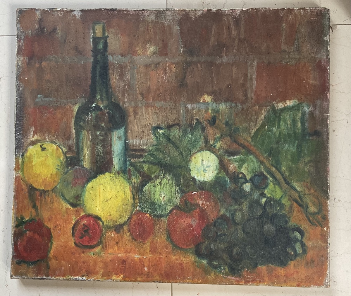 Still Life, Oil On Canvas, United Kingdom