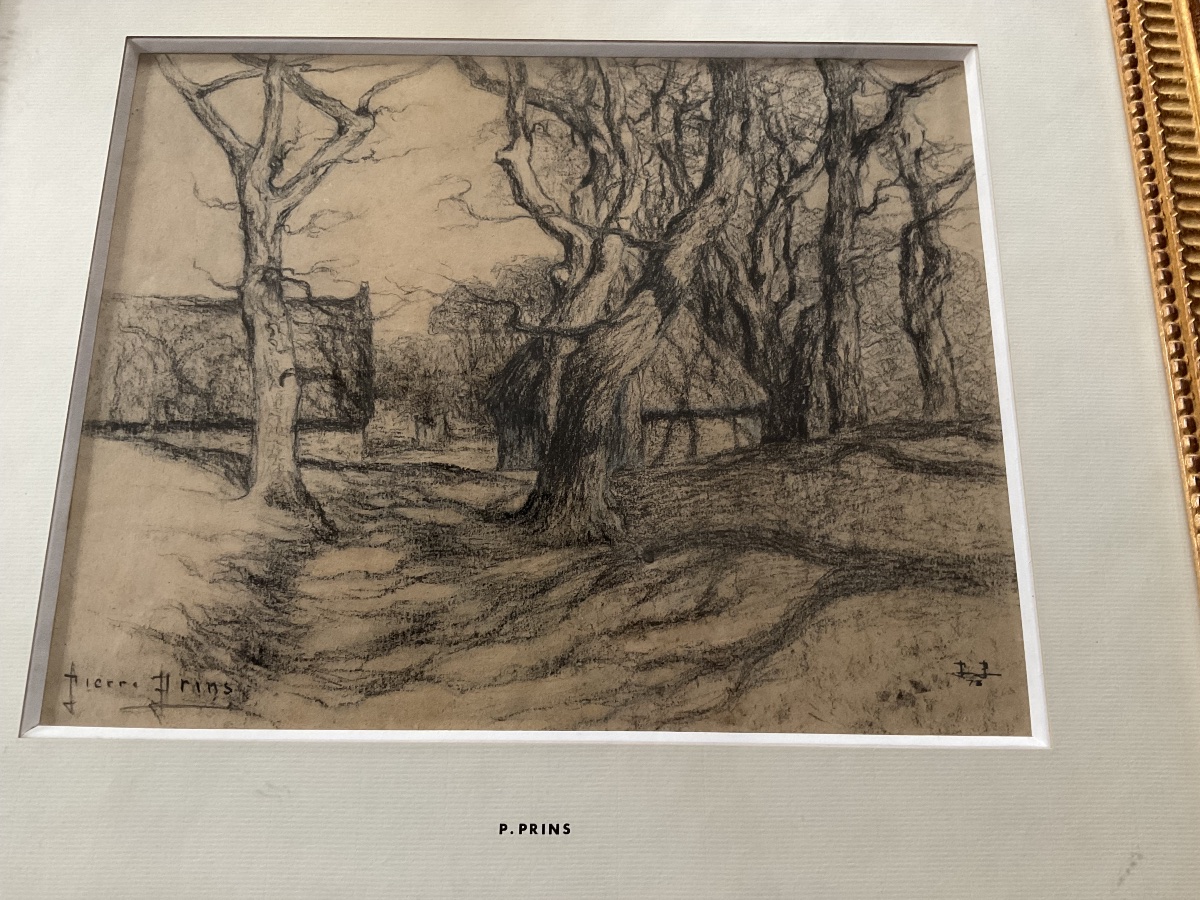 Dessin de Pierre Prins  la ferme du Cap Hornu  baie de Somme-photo-4