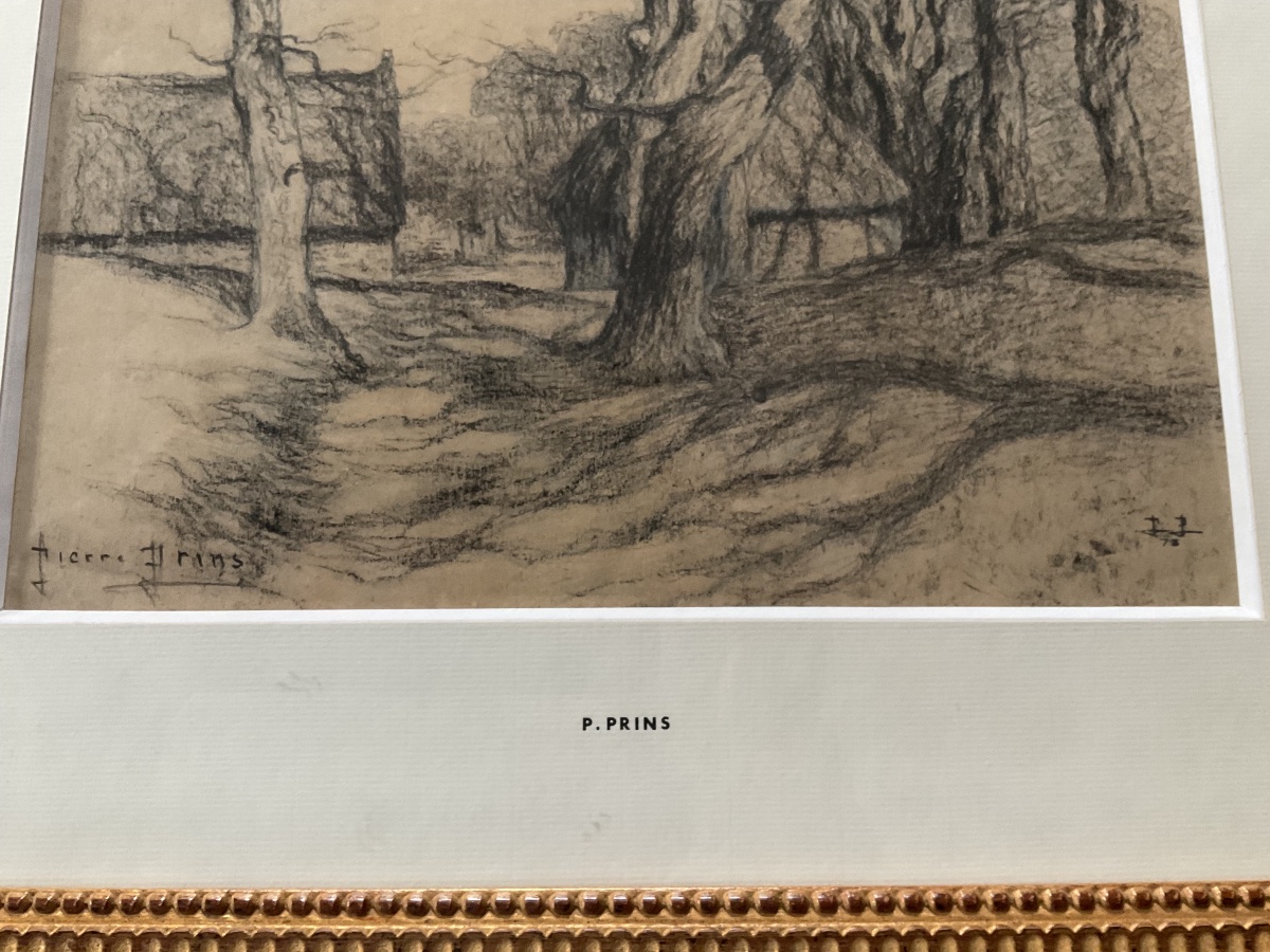 Dessin de Pierre Prins  la ferme du Cap Hornu  baie de Somme-photo-2