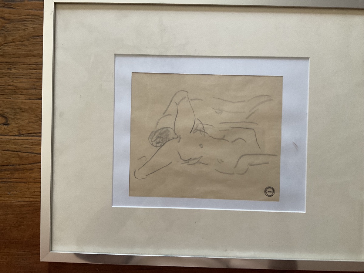 Erotic Drawing By Albert Marquet-photo-3