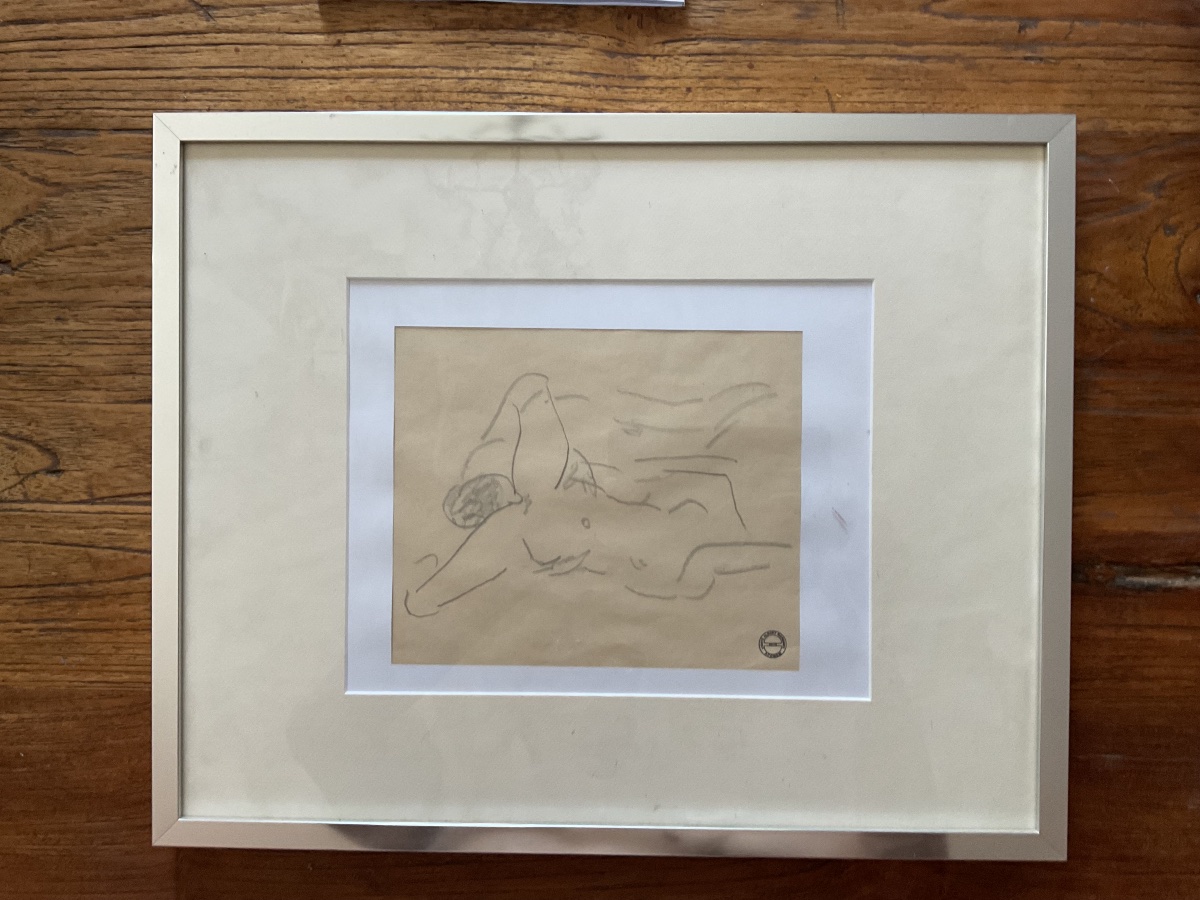 Erotic Drawing By Albert Marquet-photo-4