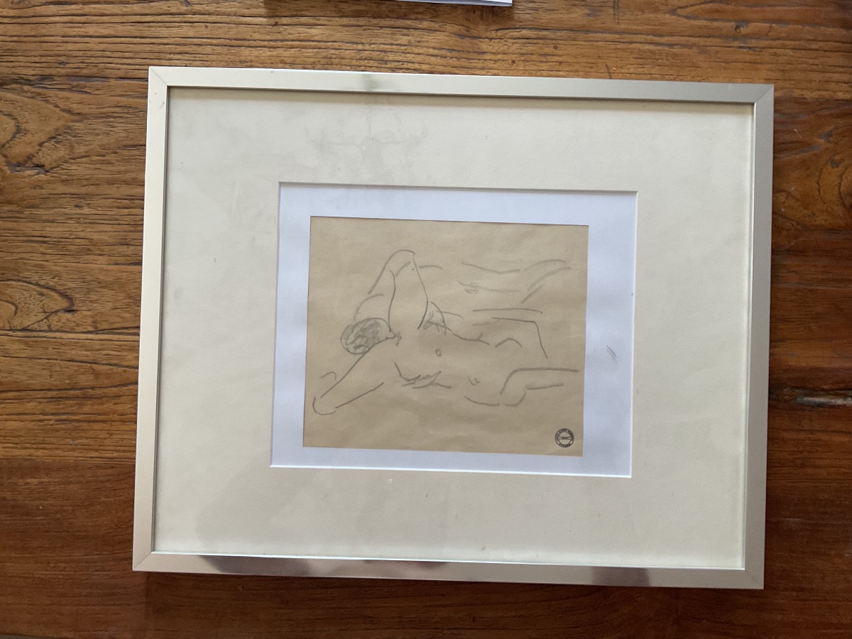 Erotic Drawing By Albert Marquet-photo-2