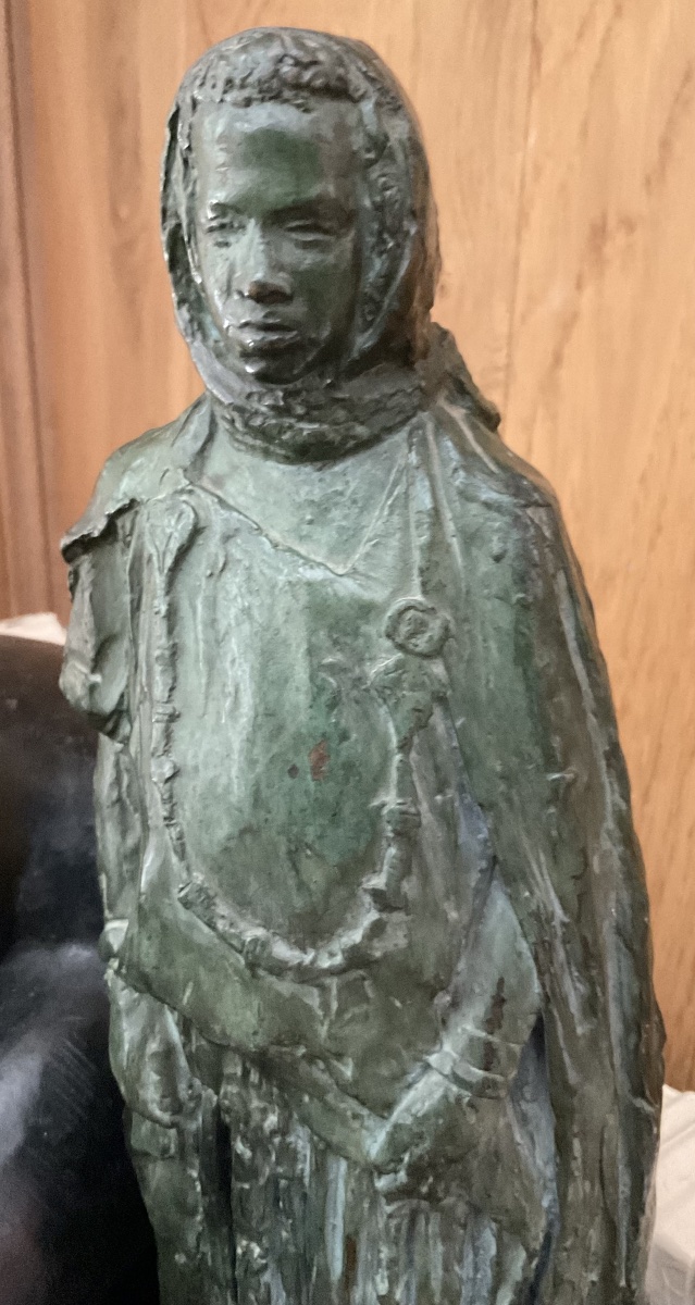 Bronze orientaliste patine verte Susse fondeur sculp Jacquin-photo-2