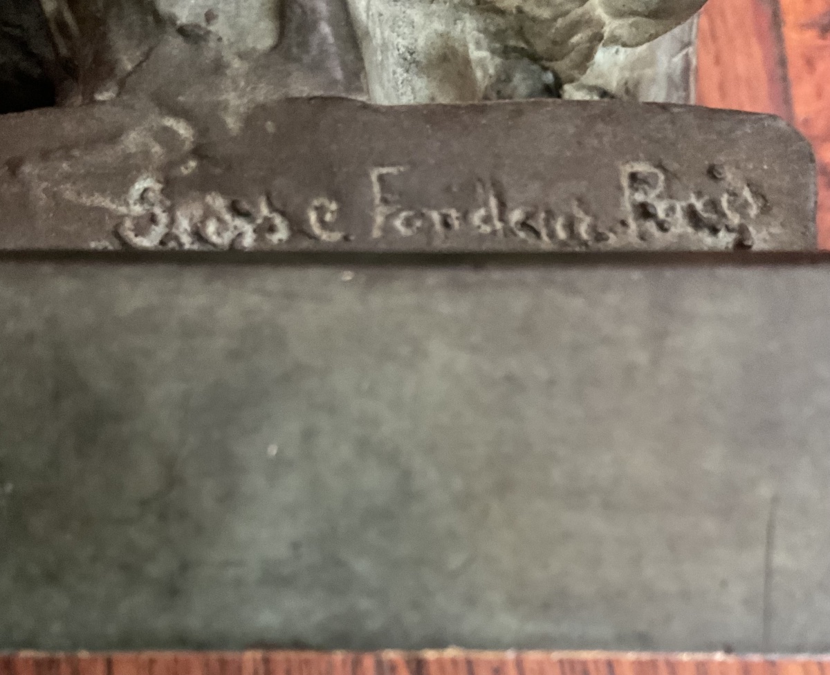 Bronze orientaliste patine verte Susse fondeur sculp Jacquin-photo-3