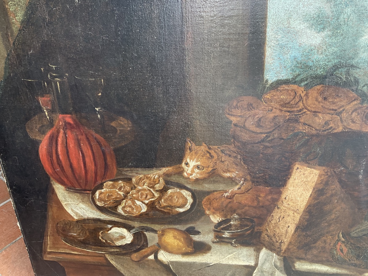 Large-format Genre Painting By Oudry, 96//133-photo-2