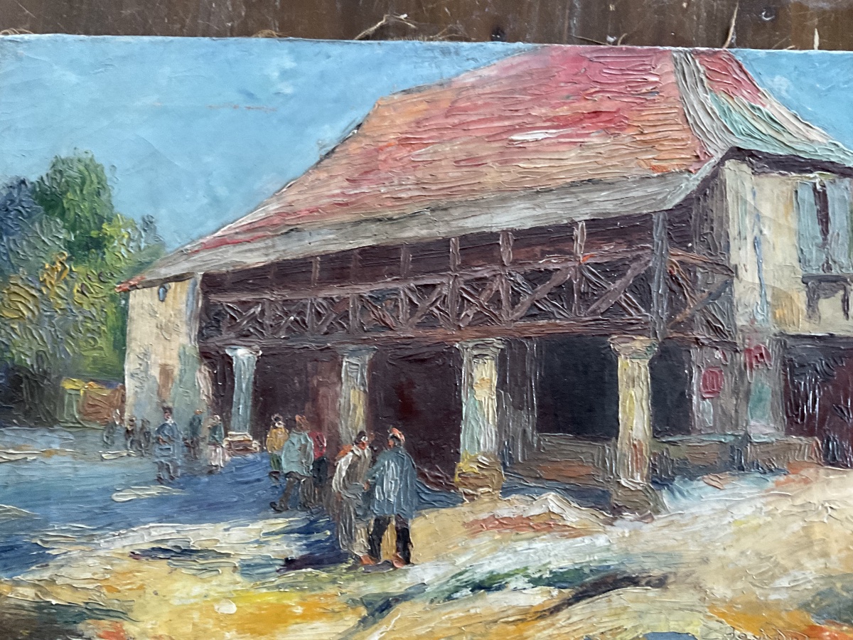 View Of Madagascar, Oil On Canvas-photo-3