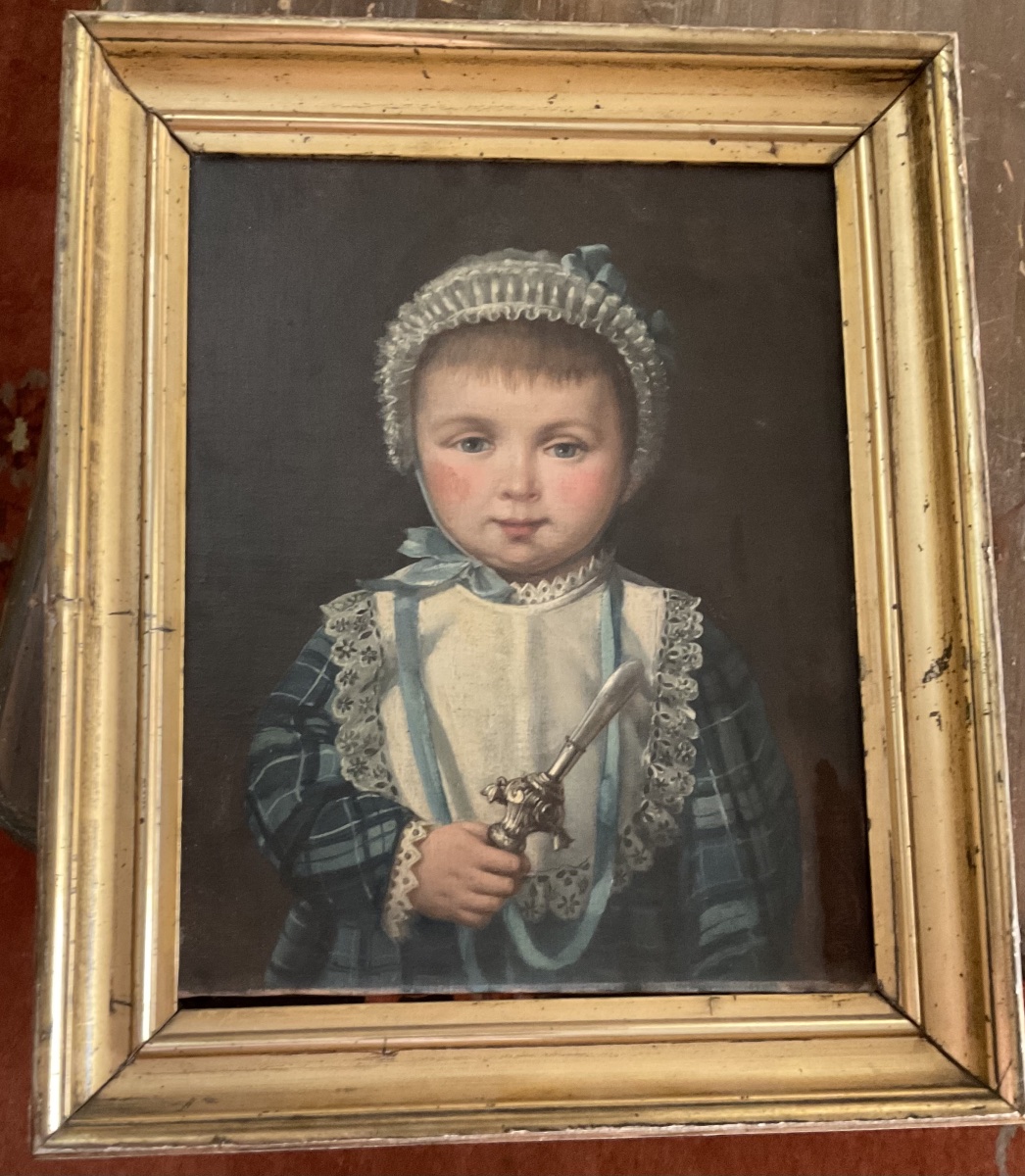 Portrait Of A Child With A Rattle, 1882hst-photo-2