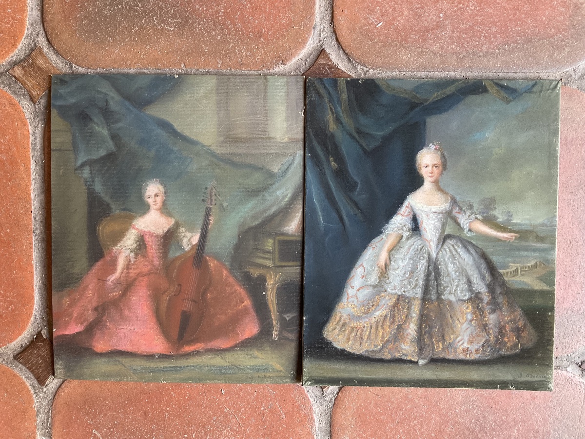 Two Pastels: Daughters Of The King -photo-2