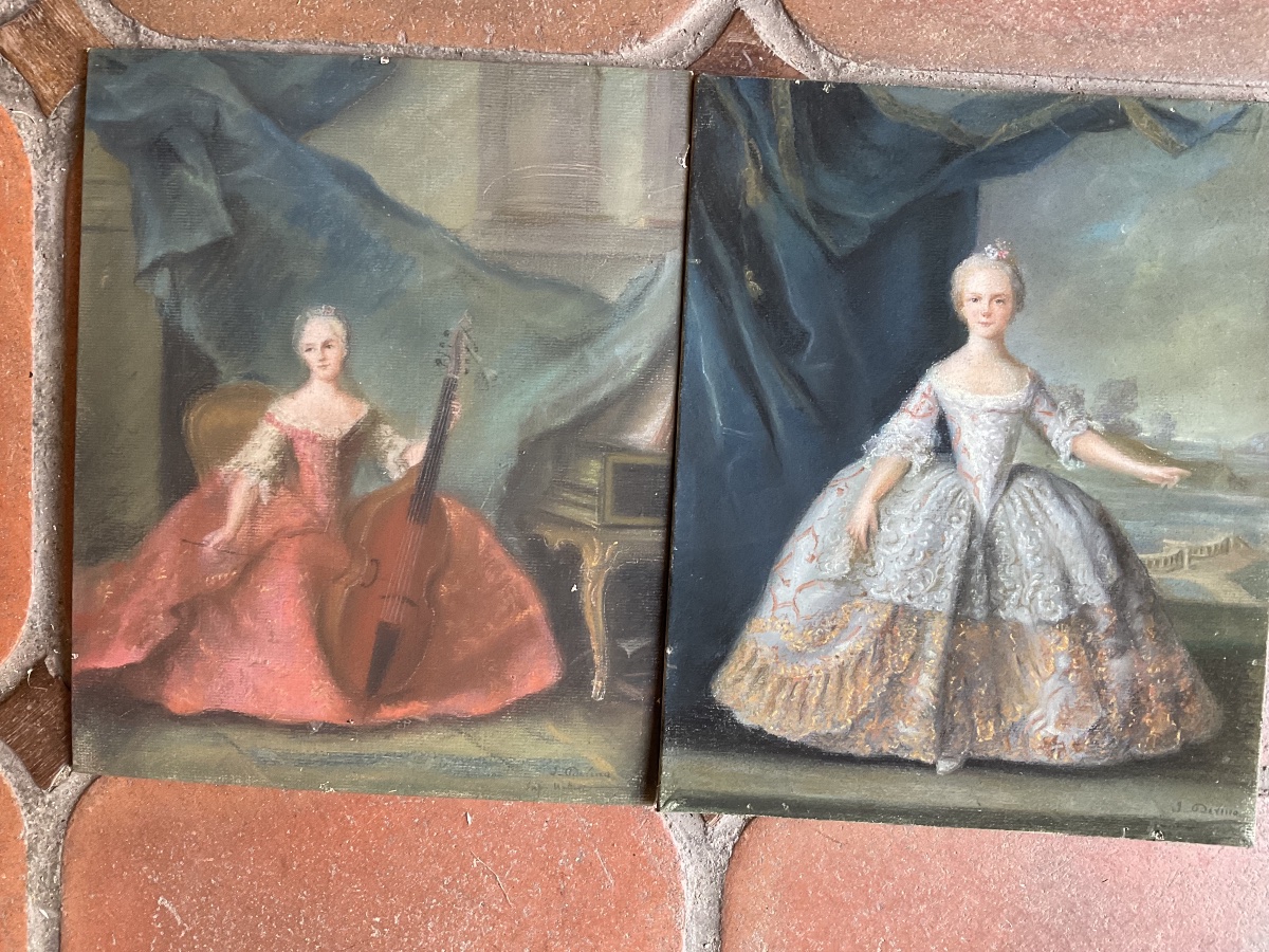 Two Pastels: Daughters Of The King -photo-3