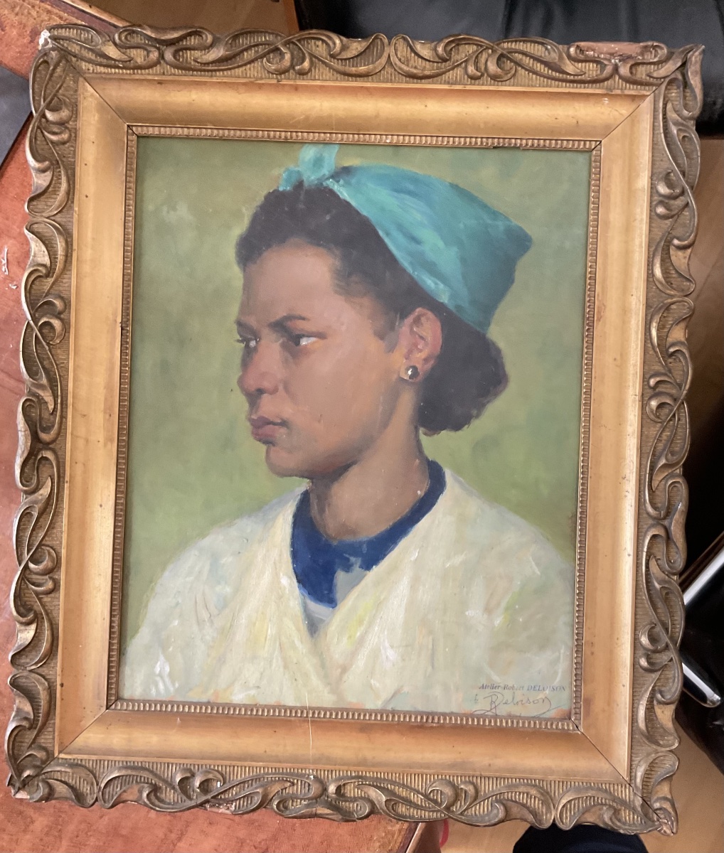 Portrait de femme des Îles par Robert Deloison-photo-2