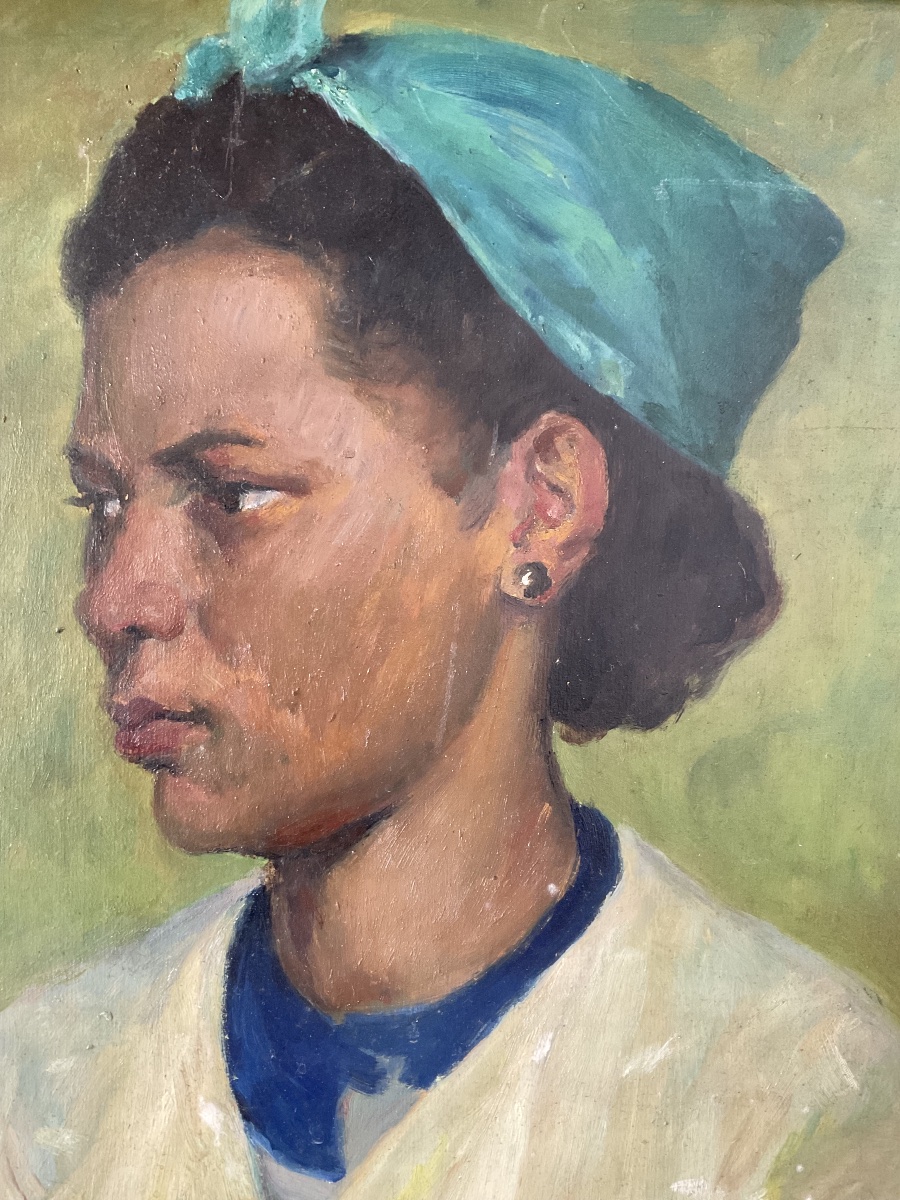 Portrait de femme des Îles par Robert Deloison-photo-4