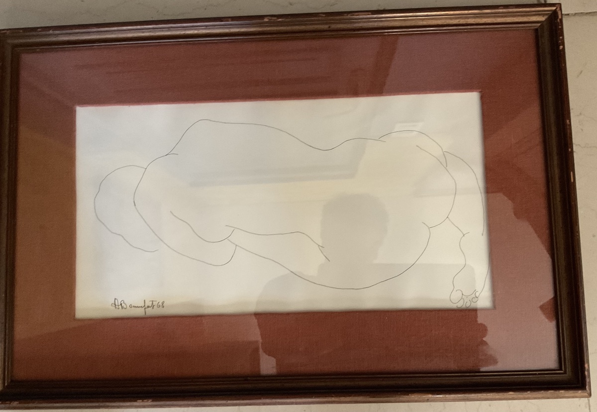Drawing In Bonnefoit, 1968-photo-3