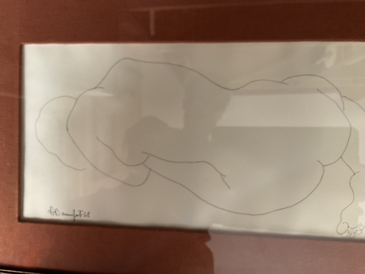 Drawing In Bonnefoit, 1968-photo-4