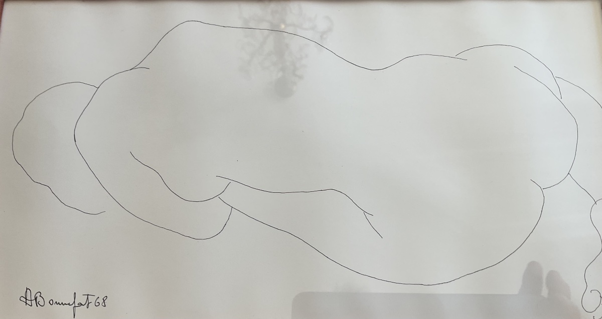Drawing In Bonnefoit, 1968