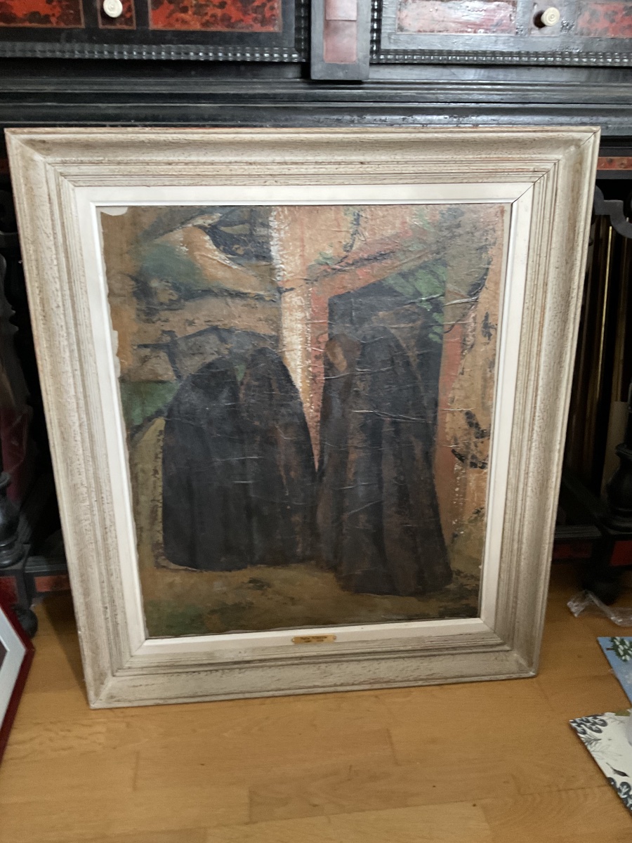 Félix Tobeen Mixed Media: Religious Figures In The Basque Country-photo-1