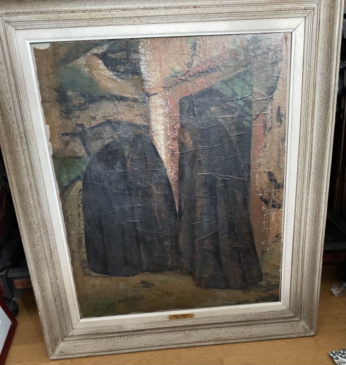 Félix Tobeen Mixed Media: Religious Figures In The Basque Country