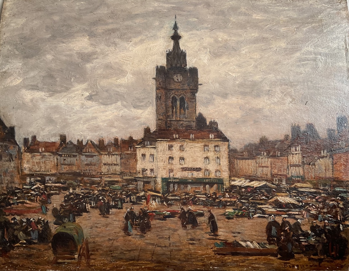 Market In Bethune By Louis Braquaval Hsb-photo-3
