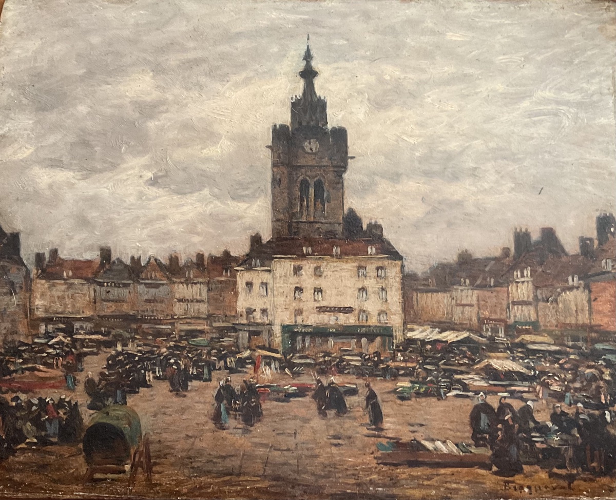 Market In Bethune By Louis Braquaval Hsb