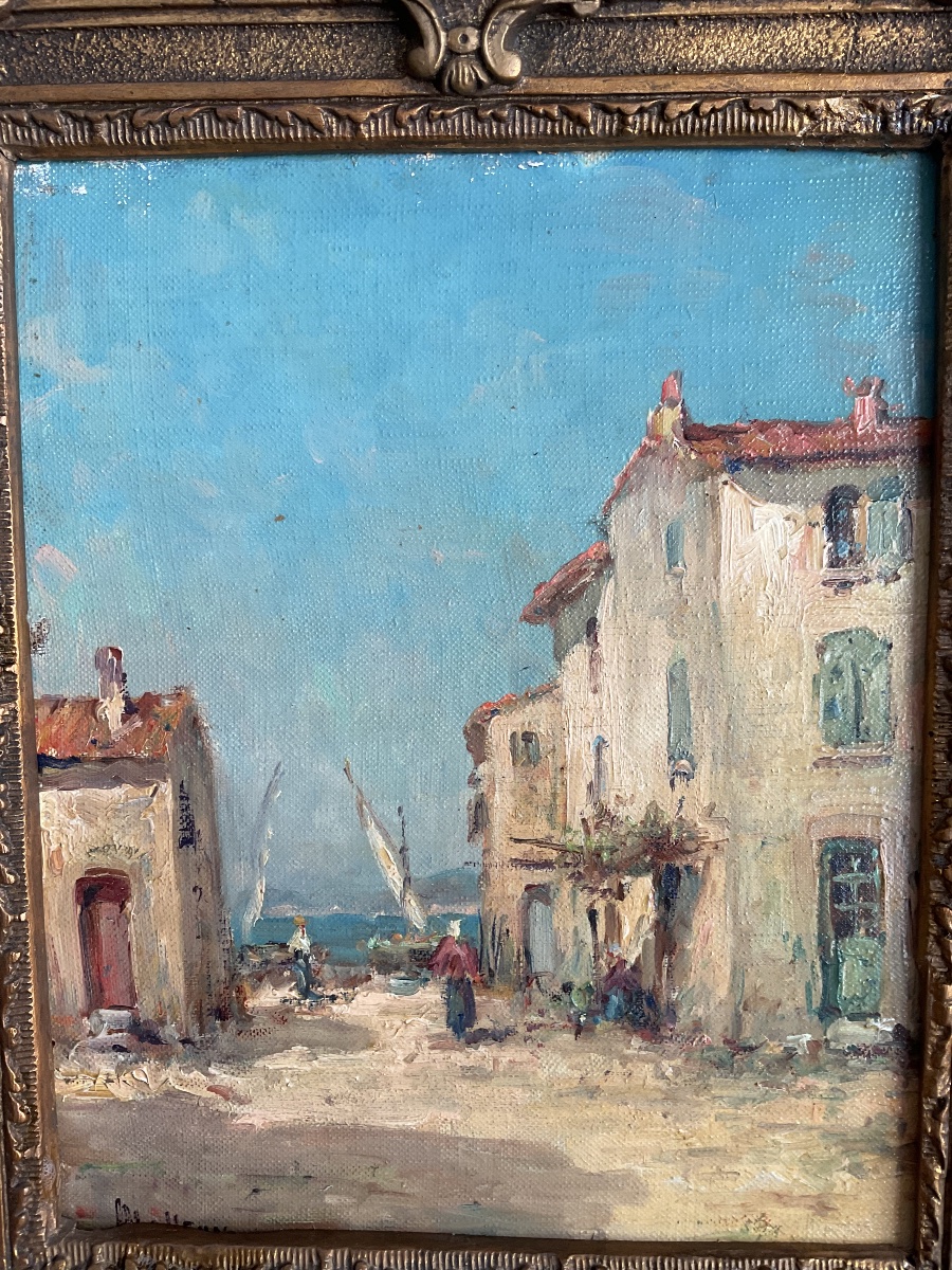 Vue des Martigues par Malfroy