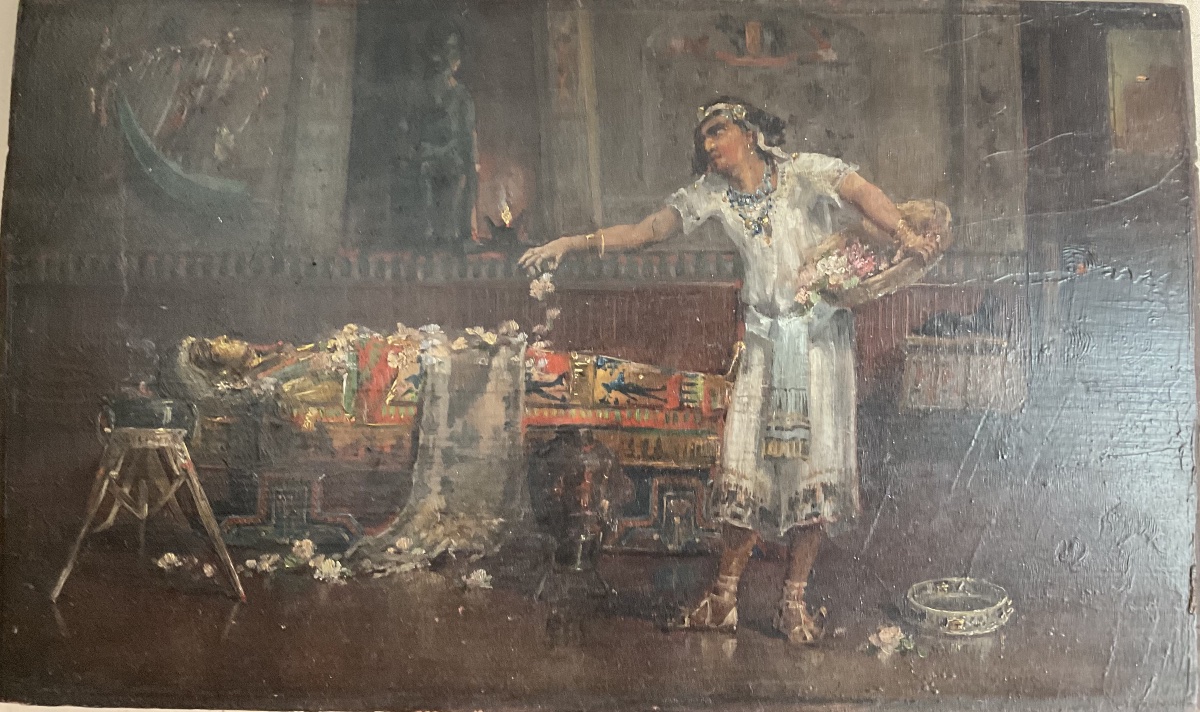 Oil On Wood  Egypt -photo-3