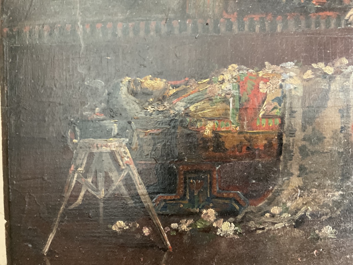Oil On Wood  Egypt -photo-4