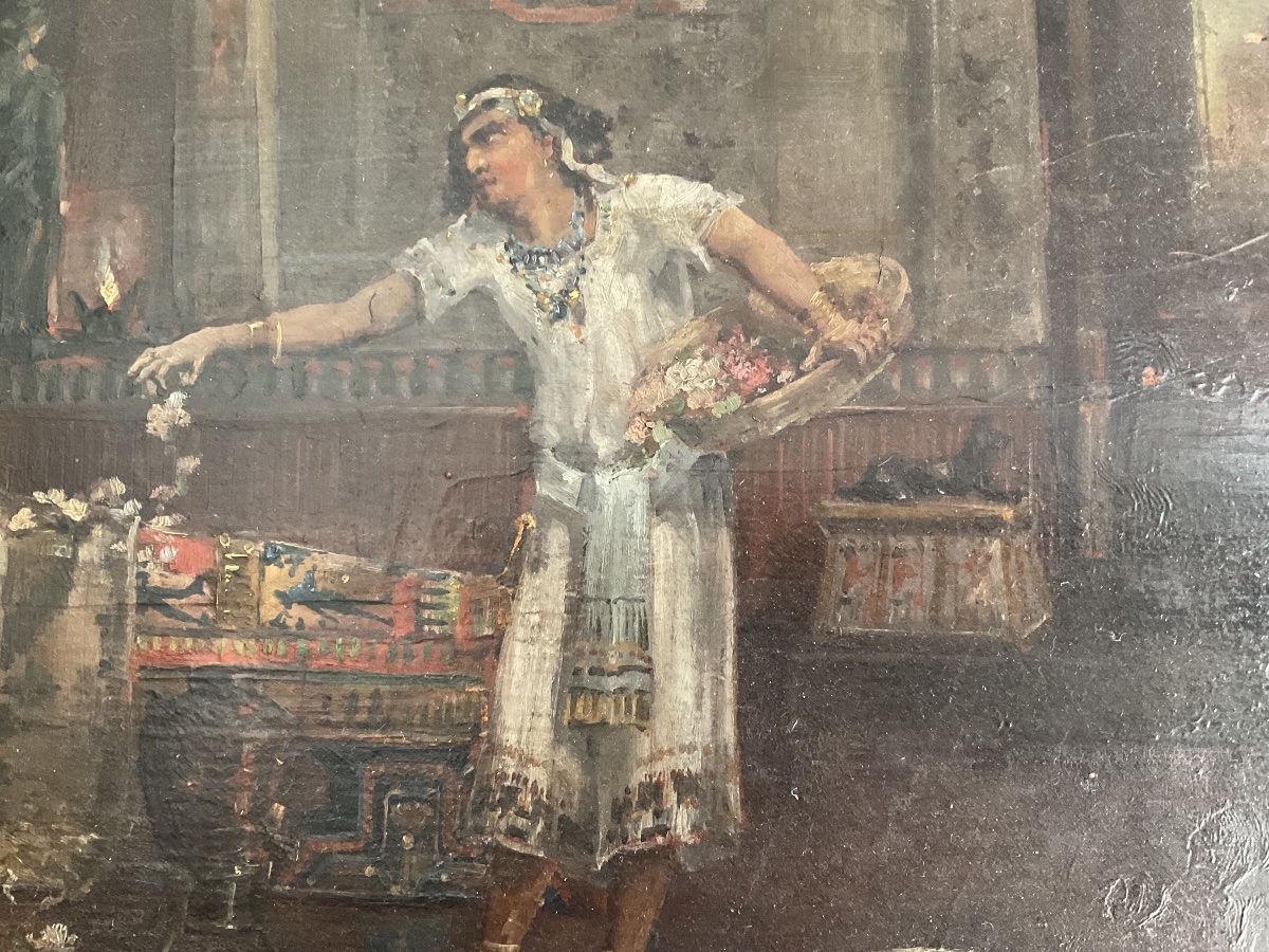 Oil On Wood  Egypt -photo-4