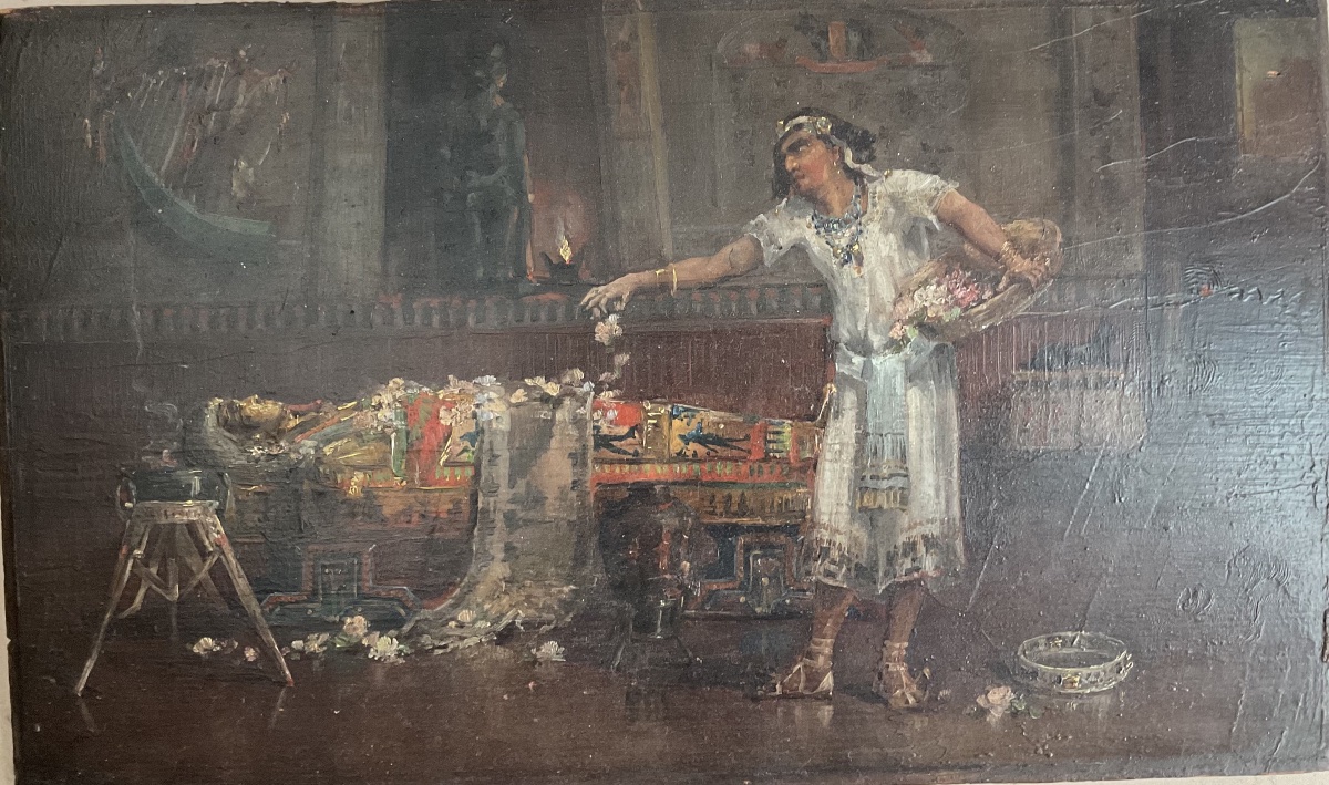 Oil On Wood  Egypt 