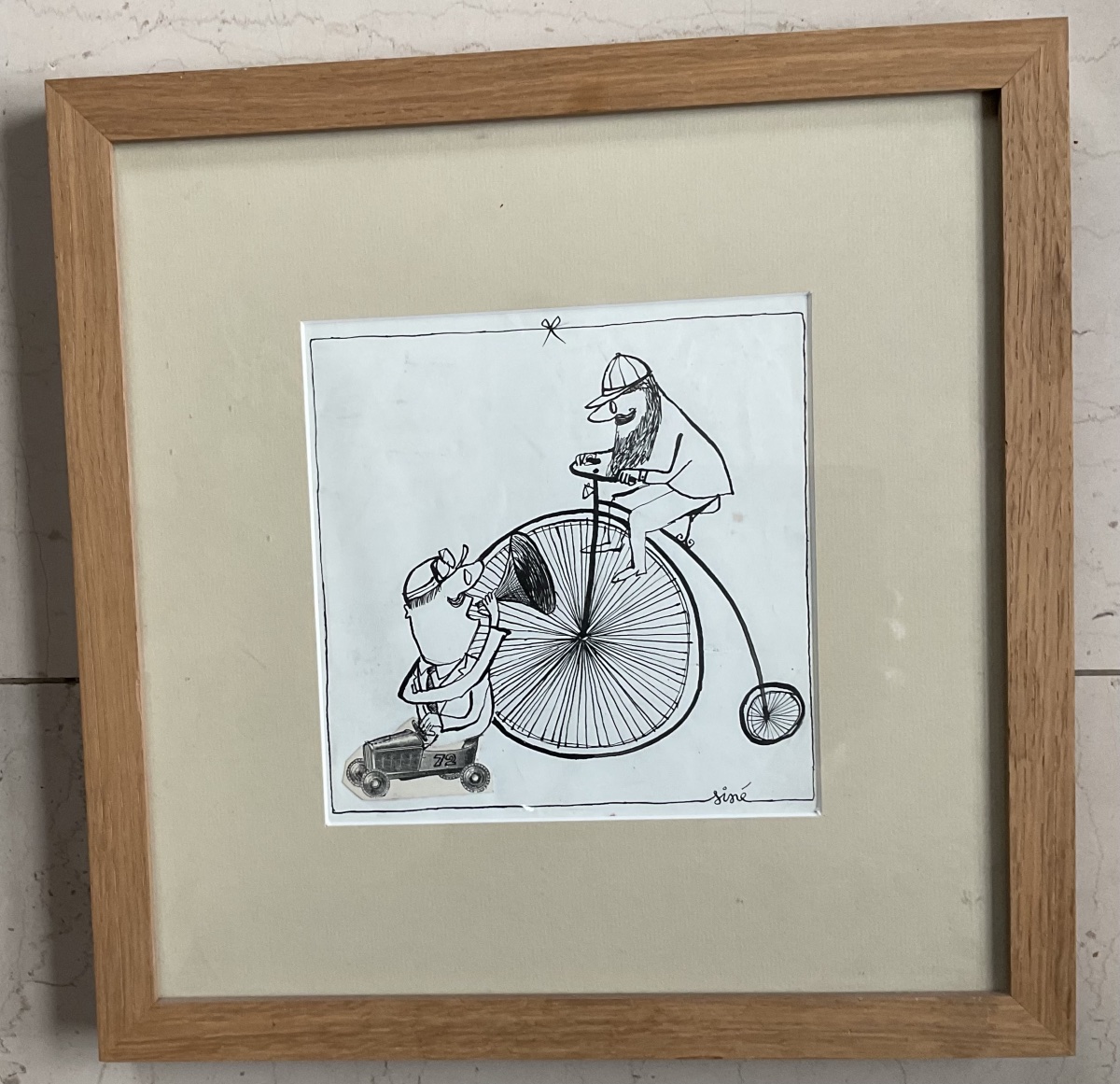 Cyclist Illustration By Sine-photo-2