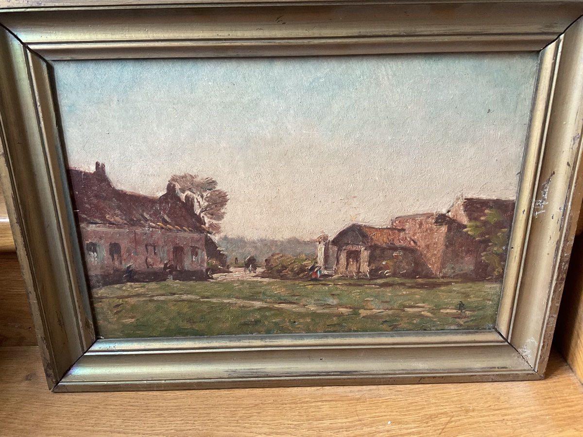 Farm Near The Bay Of Somme By Louis Braquaval-photo-2