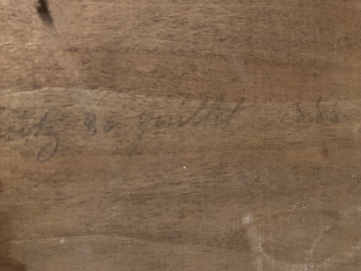 Biarritz, July 30, 1885; Oil On Wood, In Its Original Condition-photo-4