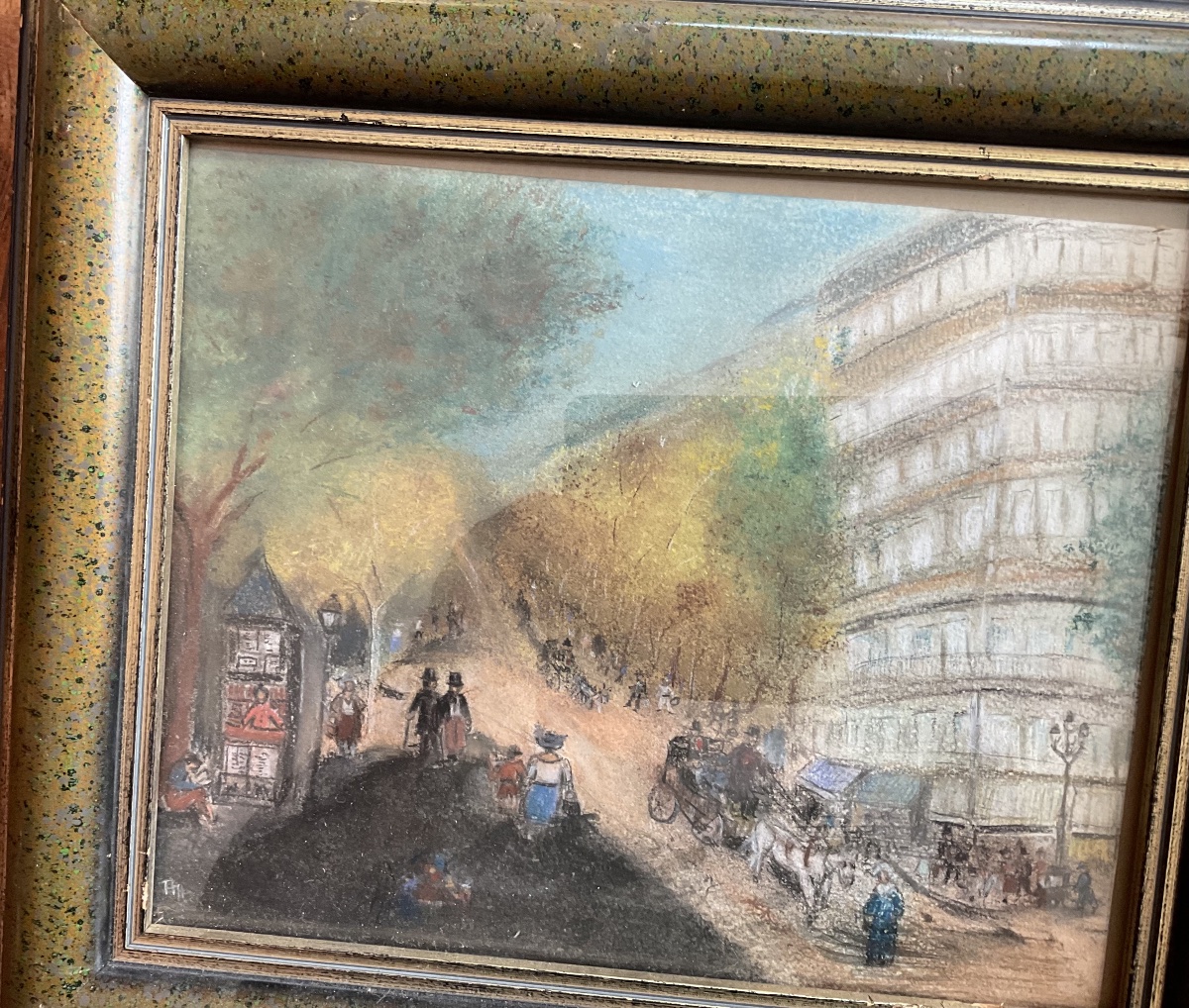 Pastel Paris vers 1900-photo-3