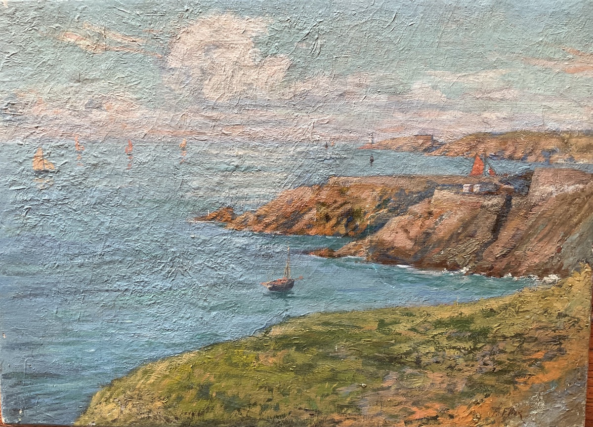 Toile Bretagne par Auguste Émile Flick-photo-4