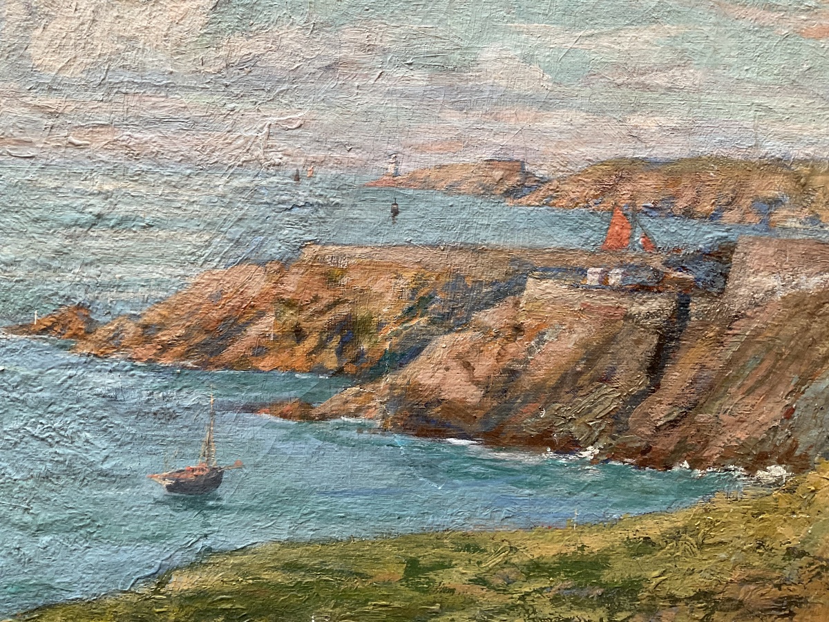Toile Bretagne par Auguste Émile Flick-photo-1
