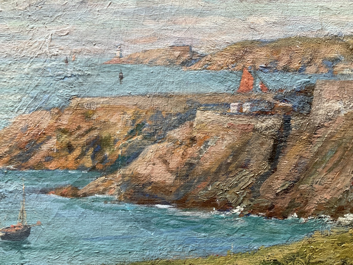 Toile Bretagne par Auguste Émile Flick