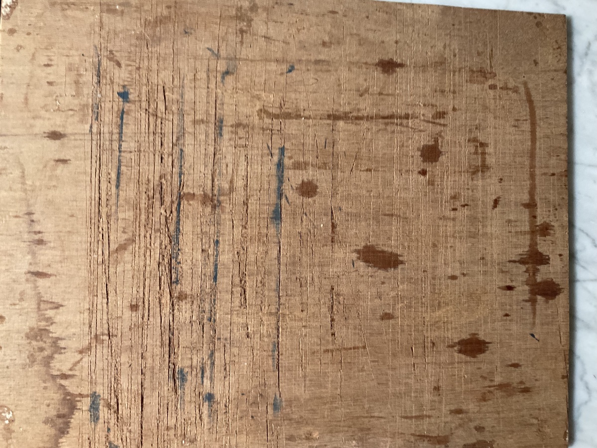 Canvas Mounted On Wood, A Very Impressionist Landscape -photo-3